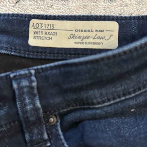 Diesel Kids skinzee-Low stretch size 10 - Picture 5 of 7